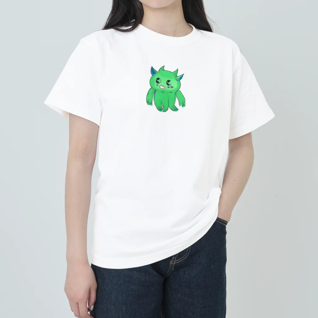 datsuhoのゆるい怪獣 ヘビーウェイトTシャツ