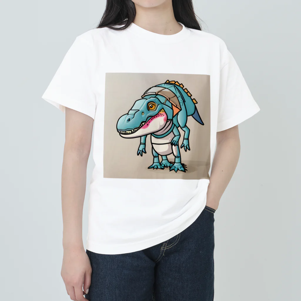 ゆるっと個性のT-Rexアリゲーター ヘビーウェイトTシャツ