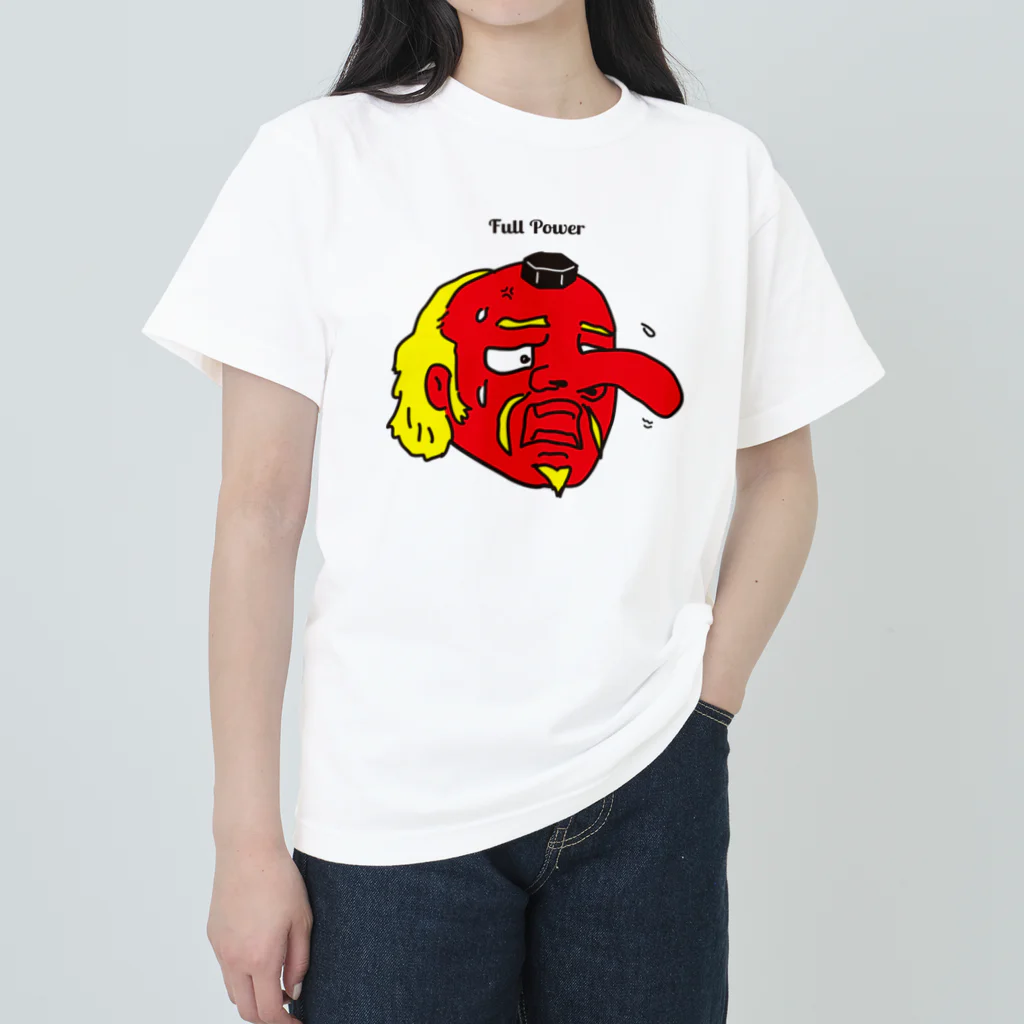 ひろしま魔太郎のFull Power ヘビーウェイトTシャツ