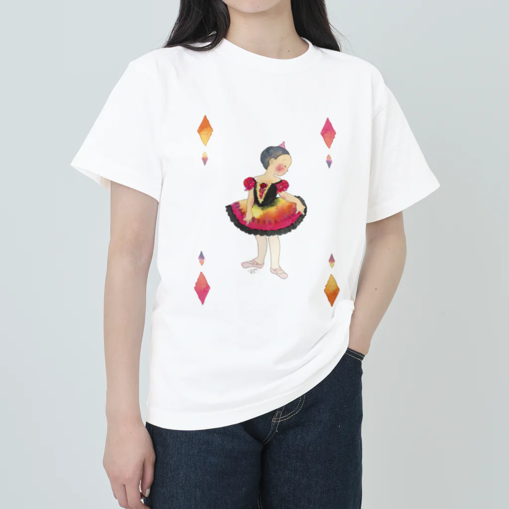 IROnoMADOのピエロちゃん Heavyweight T-Shirt