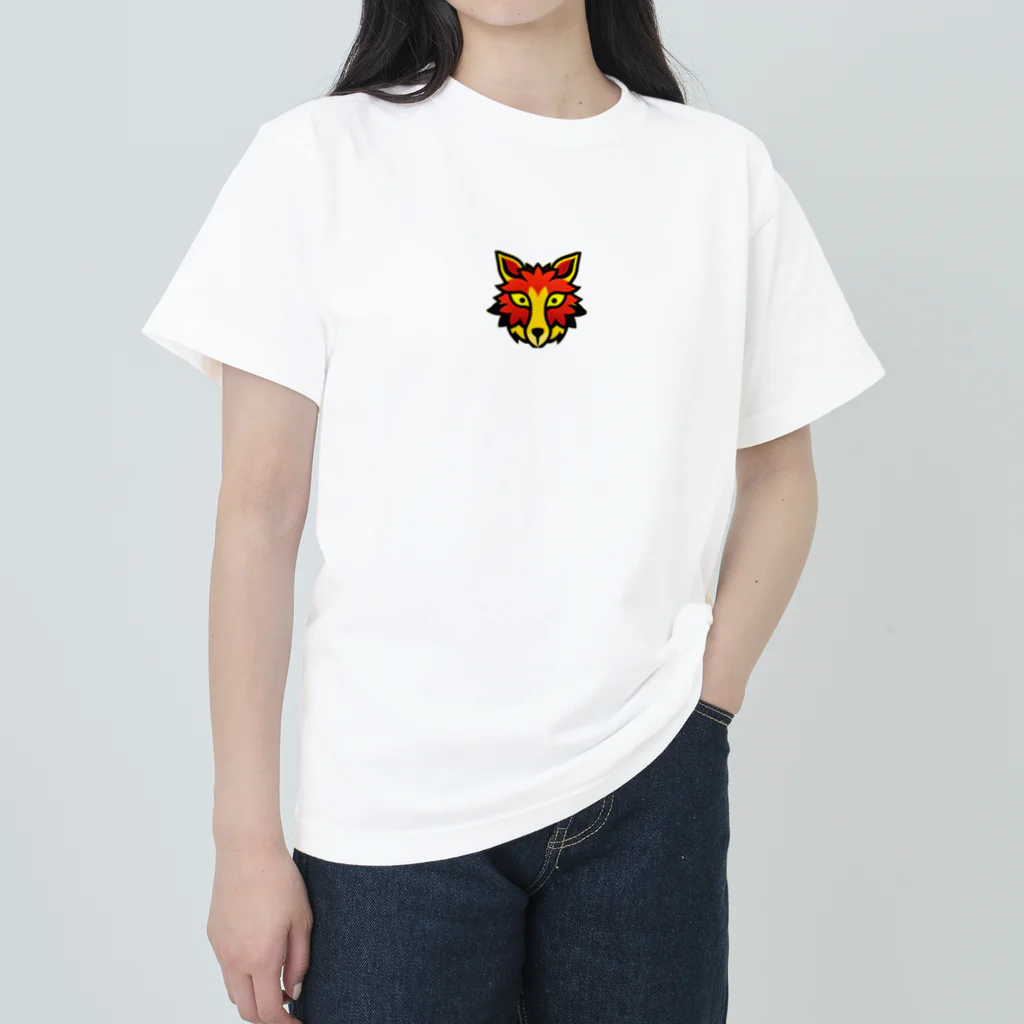 fyumaの紅葉眼のキツネT Heavyweight T-Shirt