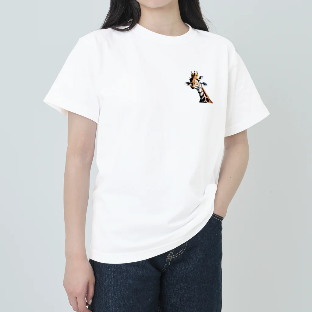 giraffeのキリンの王様 Heavyweight T-Shirt