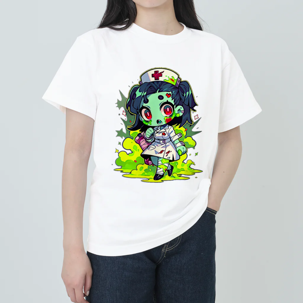 Hojo-Nikiのハロウィンナース ヘビーウェイトTシャツ