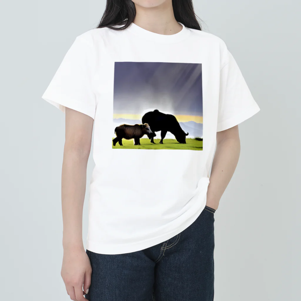 アニマルHOUSEのanimals of the world ヘビーウェイトTシャツ