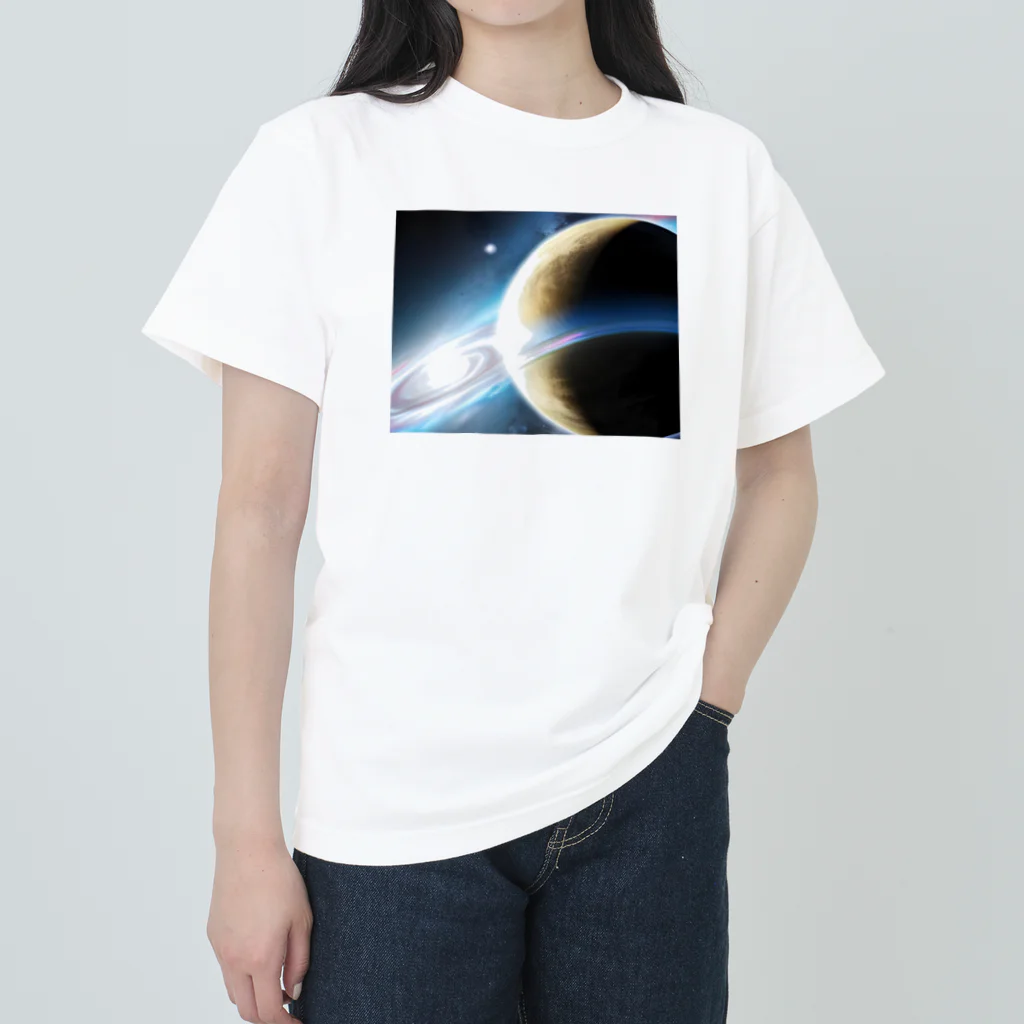 dolphineの宇宙へGo!新人類誕生！ ヘビーウェイトTシャツ