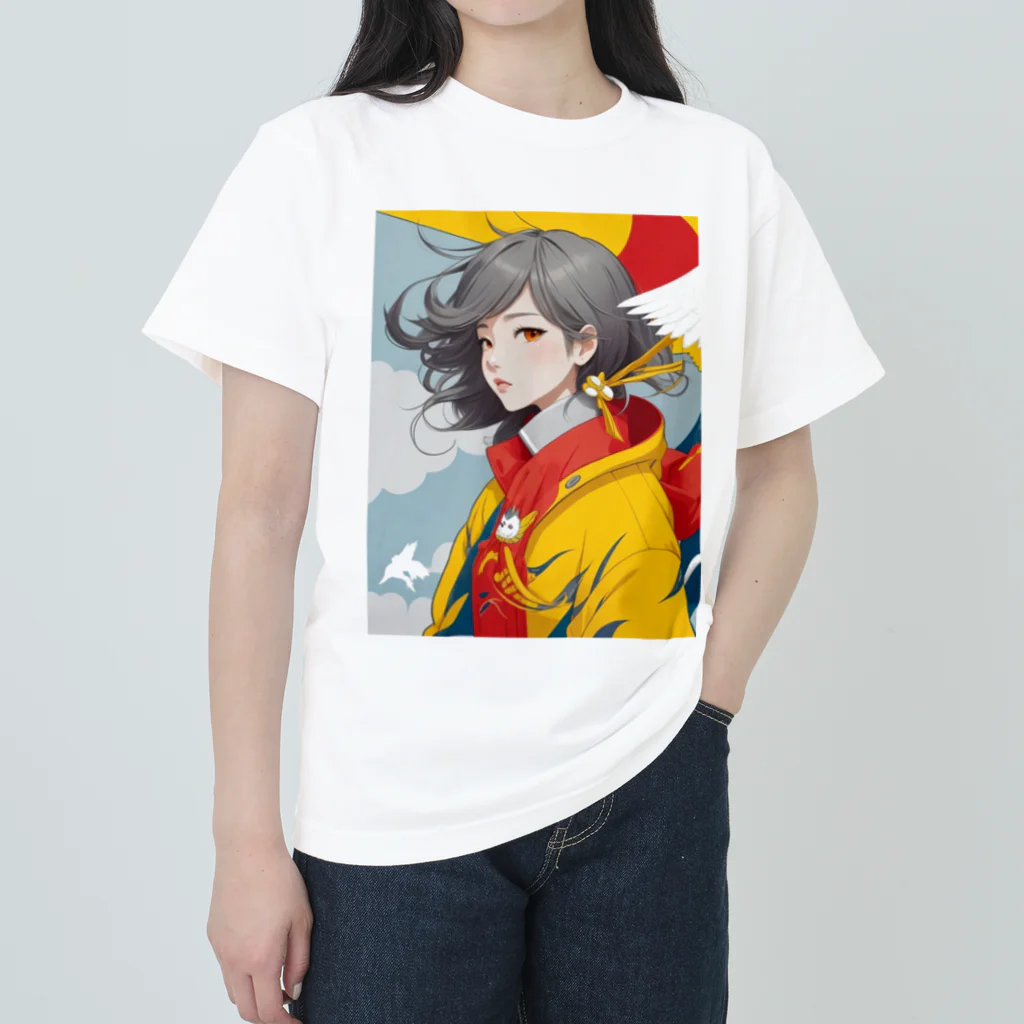 大正レトロJYOSIの大正レトロJYOSI Heavyweight T-Shirt