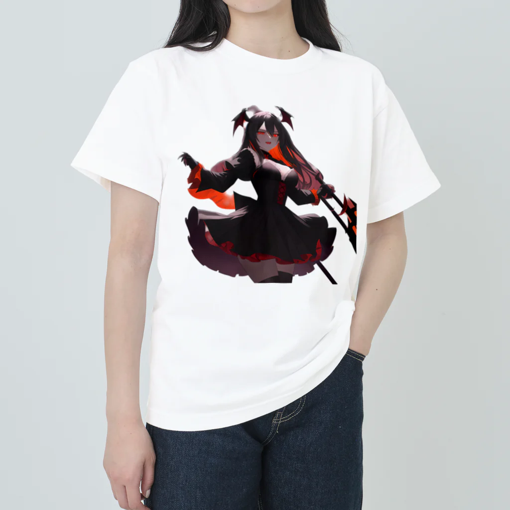 D.M@WORLDのドラキュラ安子さん Heavyweight T-Shirt