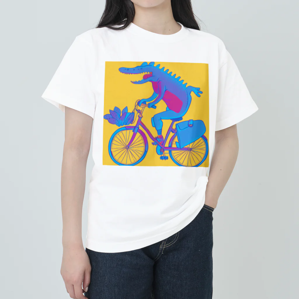 1103hiroのお買い物ワニ君 ヘビーウェイトTシャツ