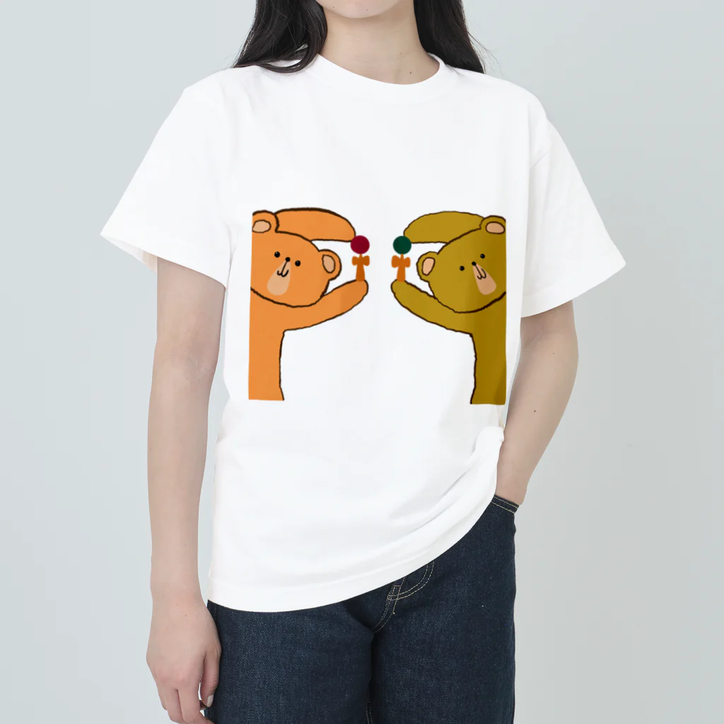 ケンスタのWA！ (2匹のくま ver.) Heavyweight T-Shirt