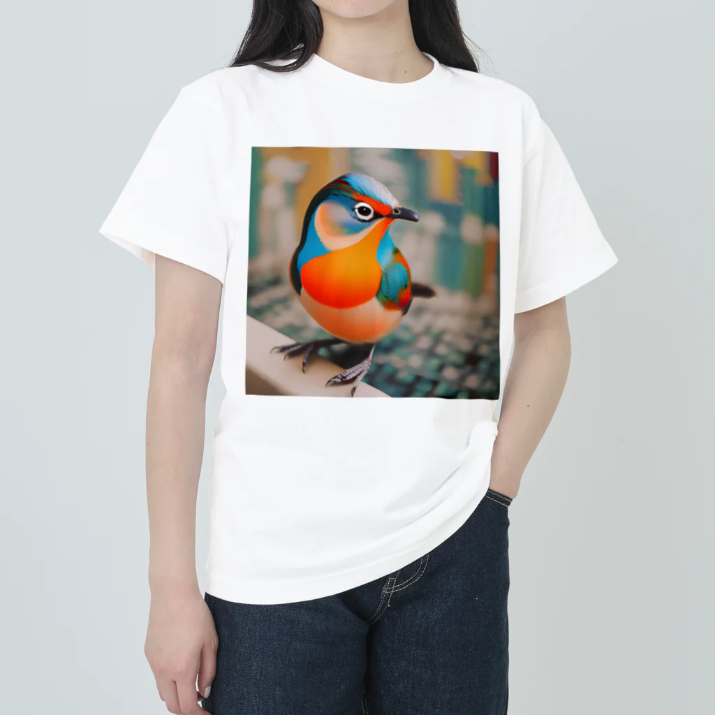 Fantasiaの虹の鳥グッズ ヘビーウェイトTシャツ