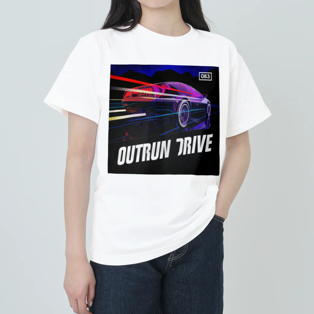 Smooth2000のOUTRUN DRIVE Heavyweight T-Shirt