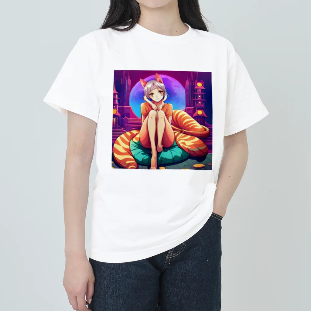 tobenaibuta3の寧々子 ヘビーウェイトTシャツ