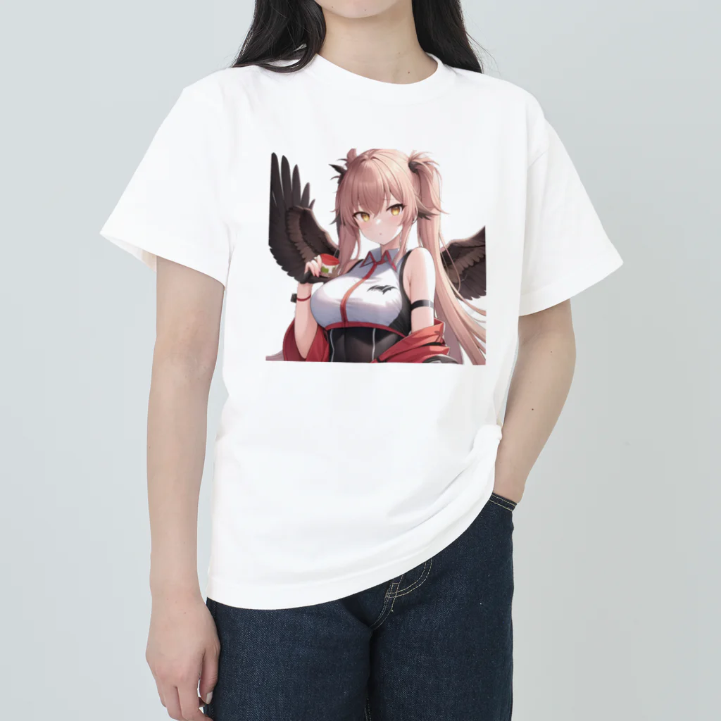 D.M@WORLDの鳥界のアイドル❤️鷹のTAKA様 ヘビーウェイトTシャツ