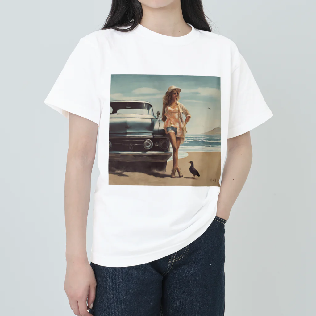 select shopの西海岸スタイル Heavyweight T-Shirt