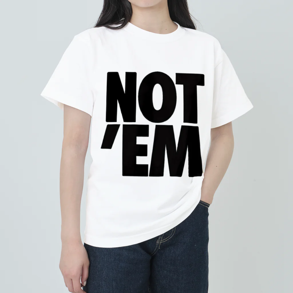 Dejavu St.のNOT’EM ヘビーウェイトTシャツ