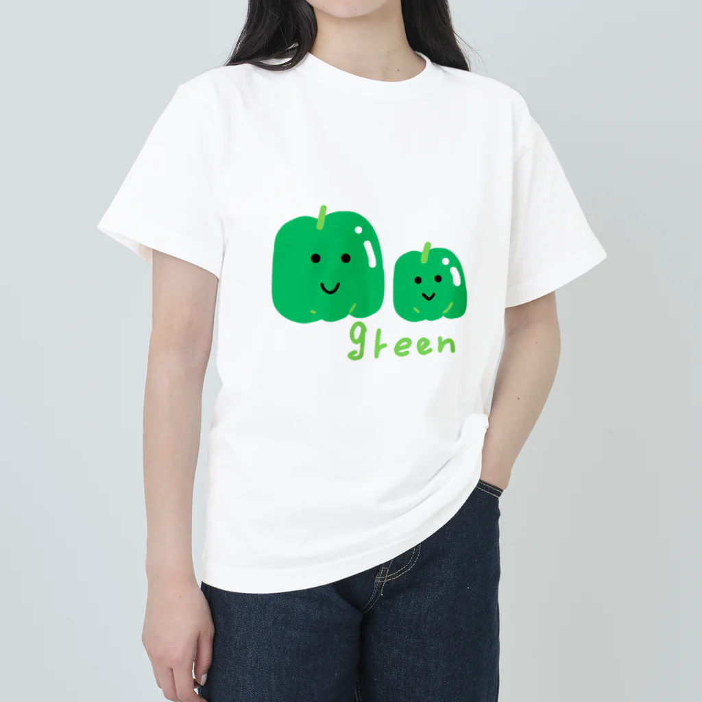 fourleafのぴーまん🍀 ヘビーウェイトTシャツ