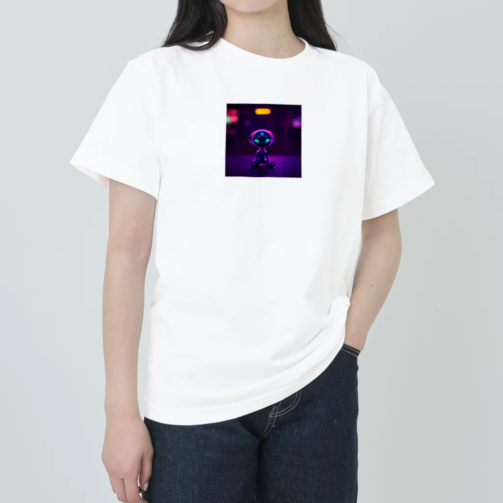 LEONのゲーミング風エイリアン ヘビーウェイトTシャツ