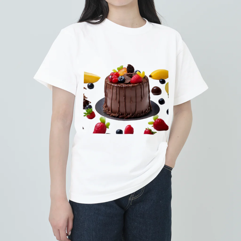 udのフルーツたっぷりチョコレートケーキ Heavyweight T-Shirt