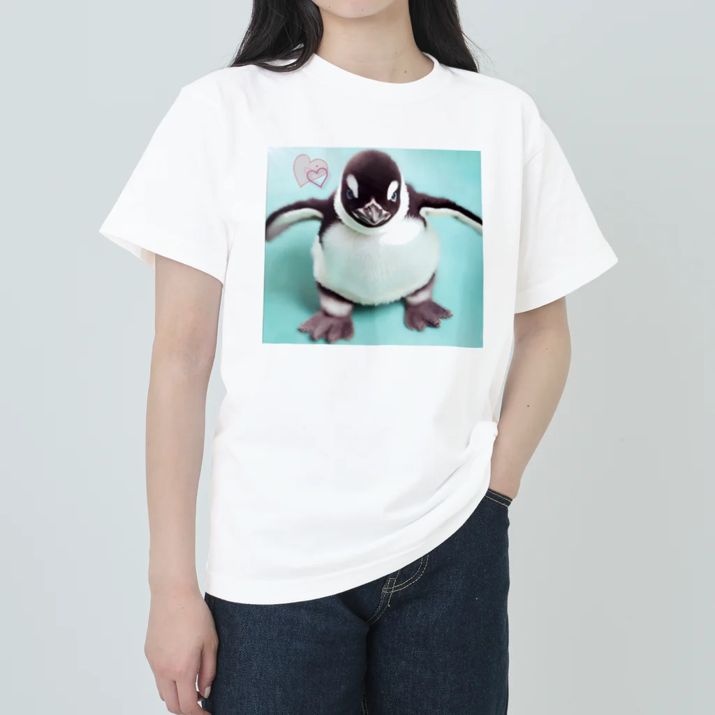 blackcofee12のペンギン赤ちゃん2 Heavyweight T-Shirt