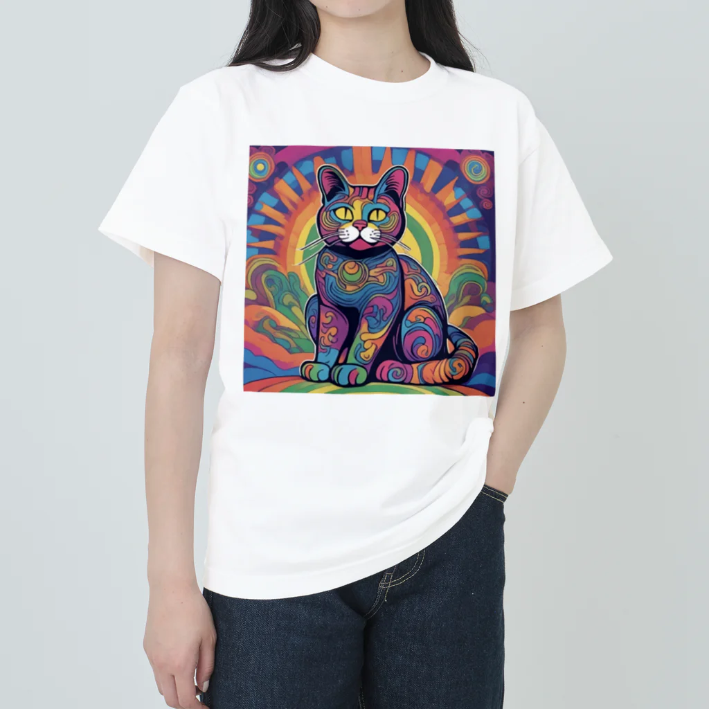 horoscope の招き猫 Heavyweight T-Shirt