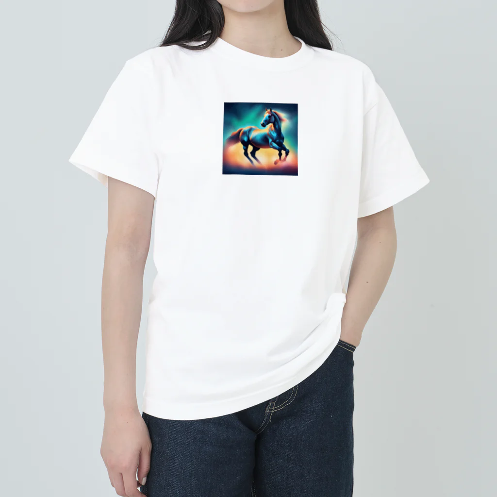 Miyuu101529の幻想的な馬 Heavyweight T-Shirt