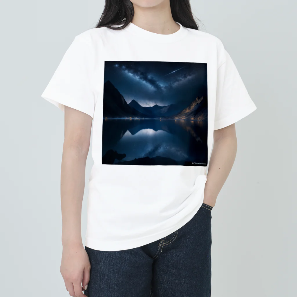 ChromastrAlのCelestial Mirror ヘビーウェイトTシャツ