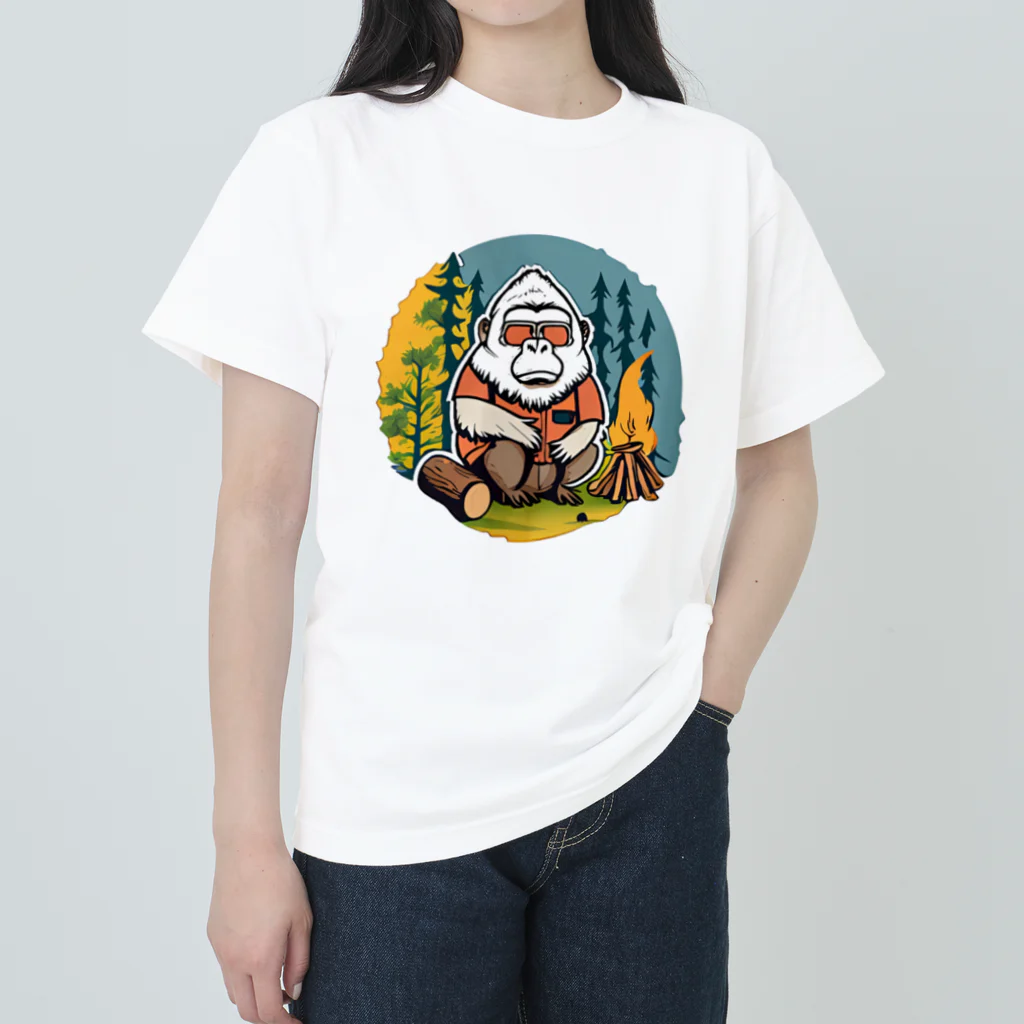 Curiosity＋のGo-ri.Camp２ ヘビーウェイトTシャツ