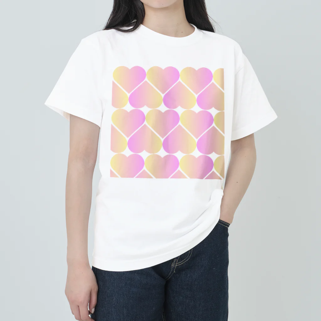 jajamarupotetoのlots of hearts Heavyweight T-Shirt