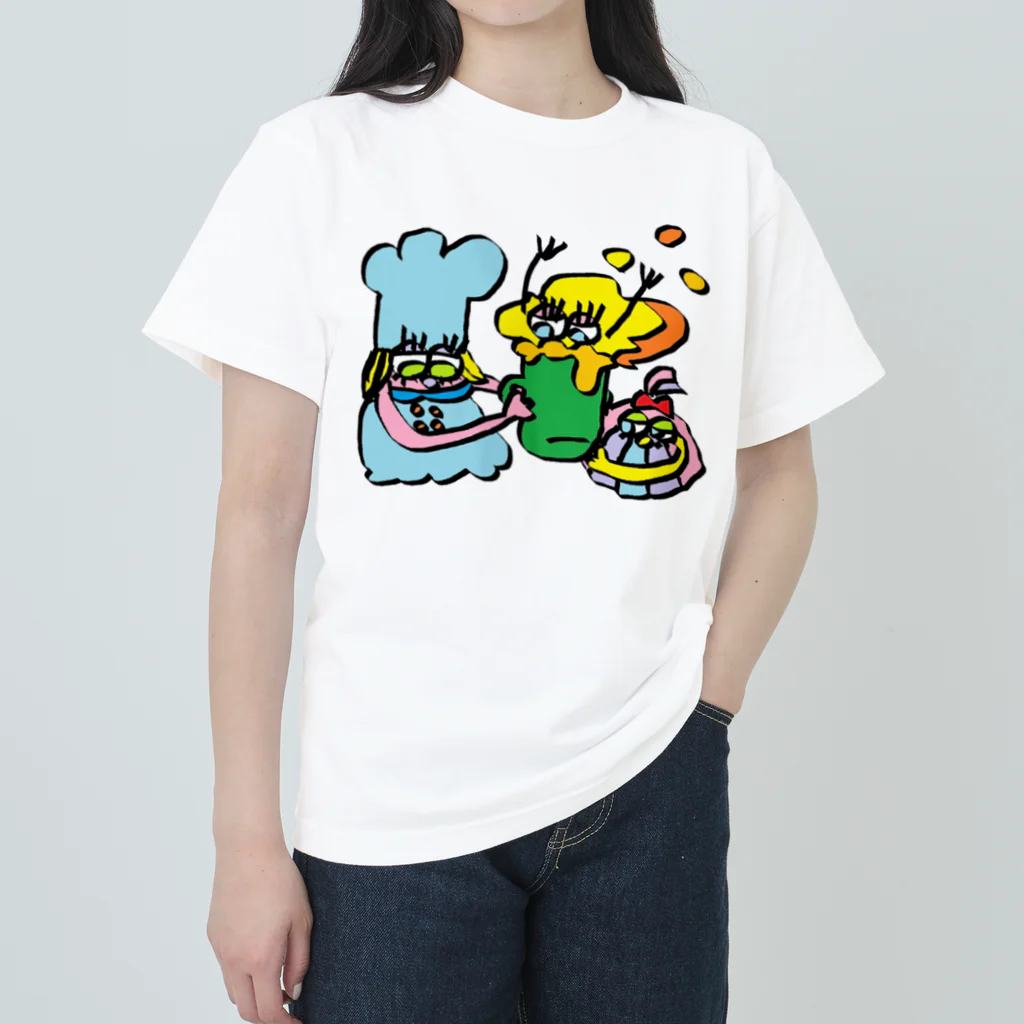 ｉｐｕｙａ(イプヤ)のお料理チョモパチョ ヘビーウェイトTシャツ