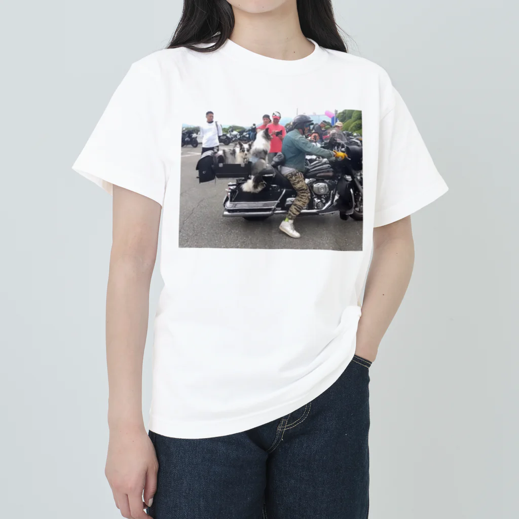 ハーレー最大最強SNOOPYのれいわ勝手連Driver&Bikers２弾 Heavyweight T-Shirt