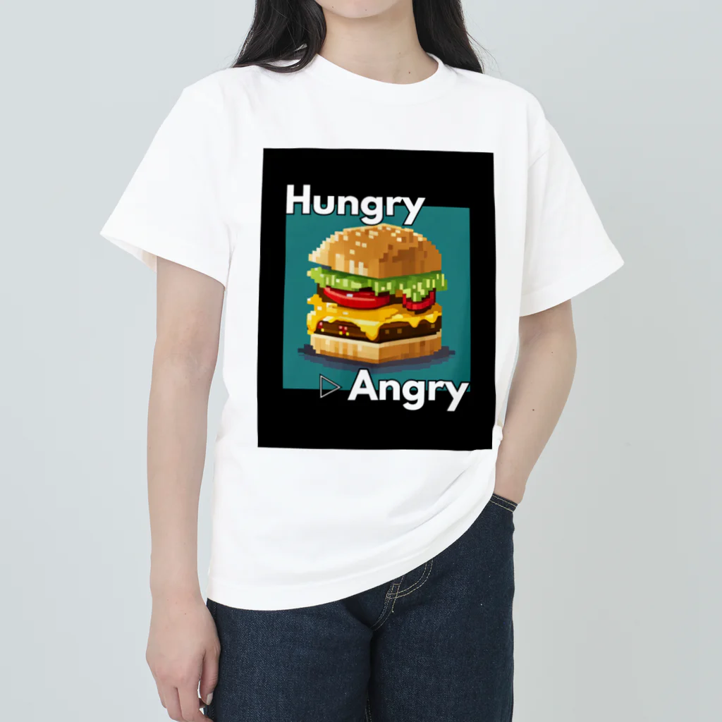 hAngryの【ハンバーガー】hAngry  ヘビーウェイトTシャツ