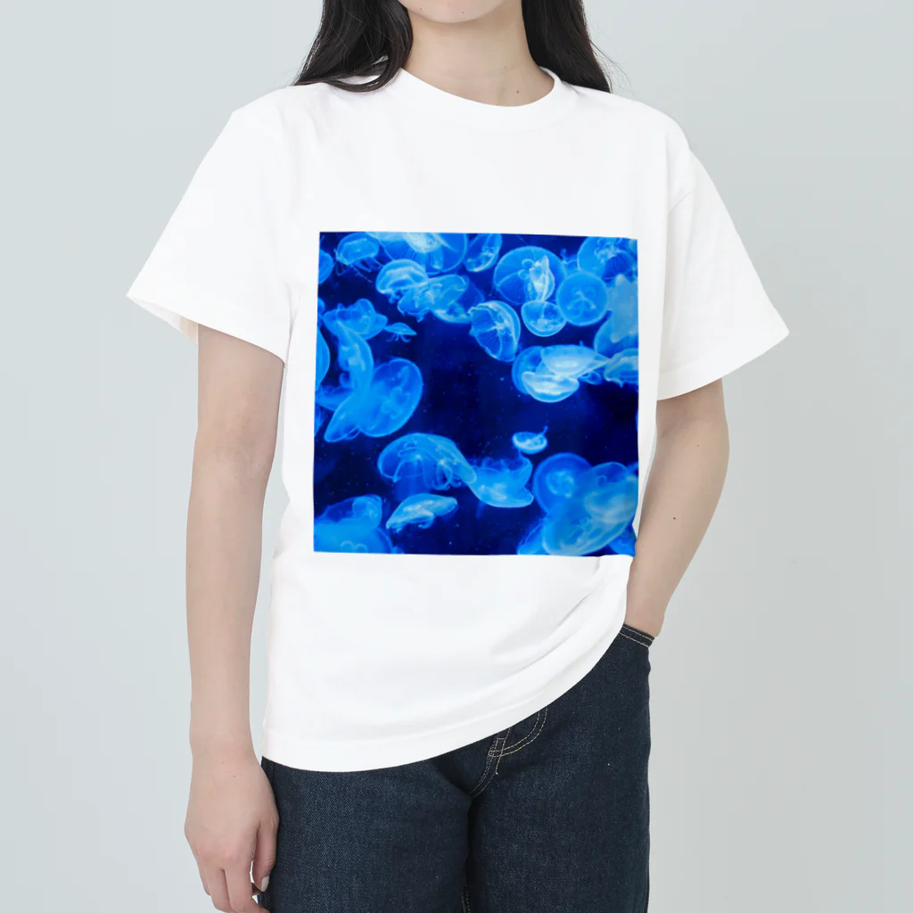 KAOKAOのJellyfish=海月 ヘビーウェイトTシャツ