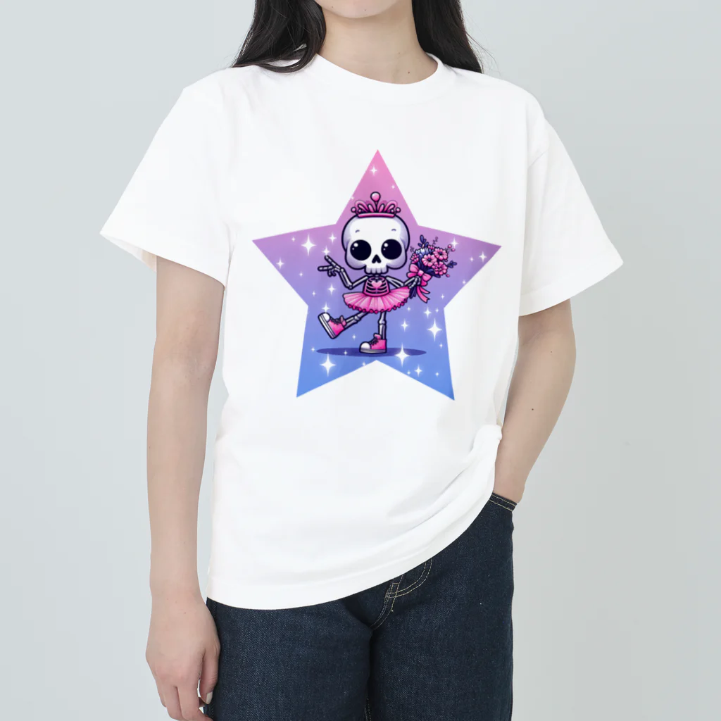 暇素人SHOPのすけるとん少女スター Heavyweight T-Shirt