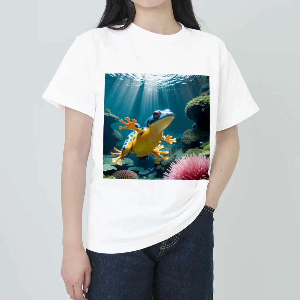 人魚の夢のマリンヤドクガエル Heavyweight T-Shirt