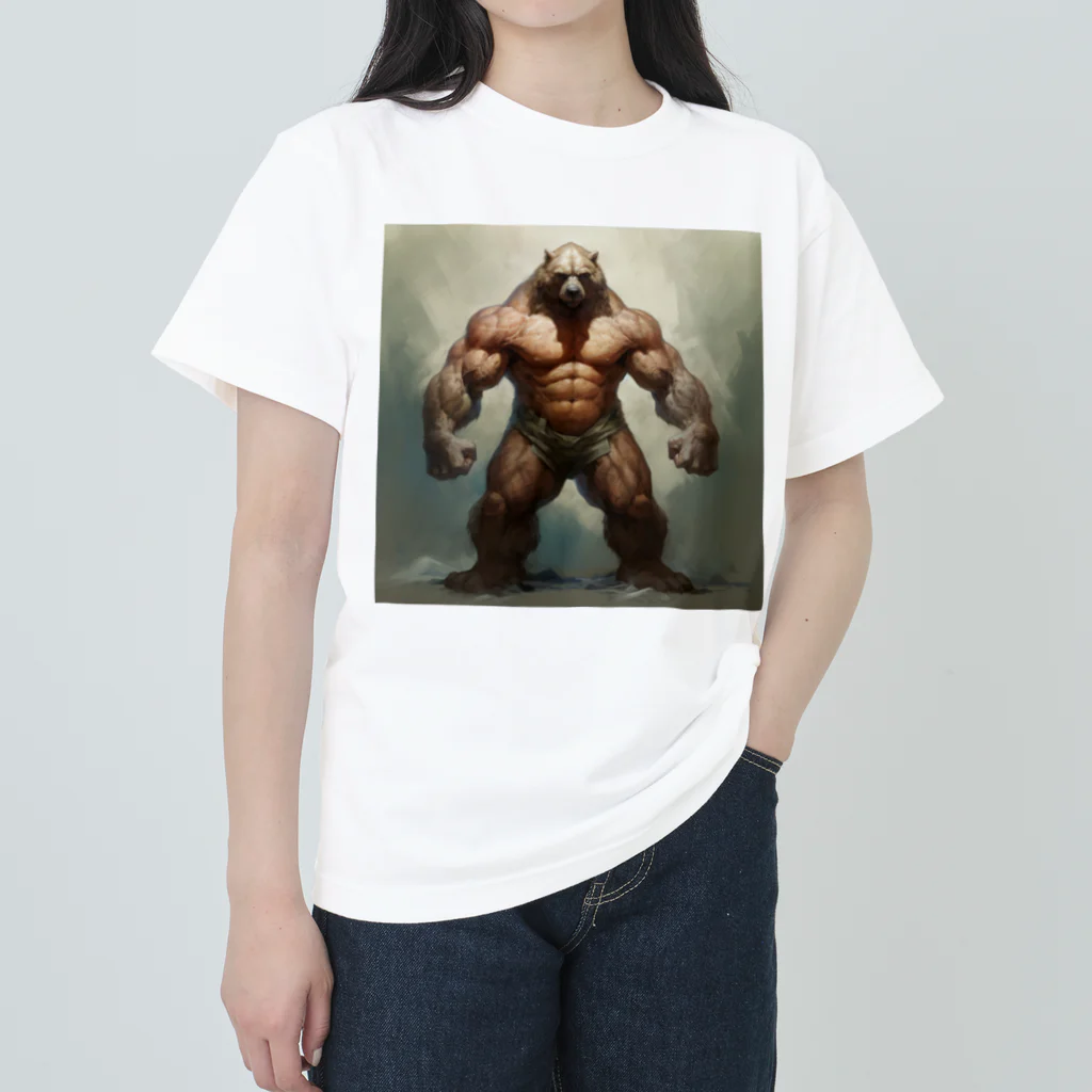 BULKUP MONSTERのMUSCLE BEAR Heavyweight T-Shirt