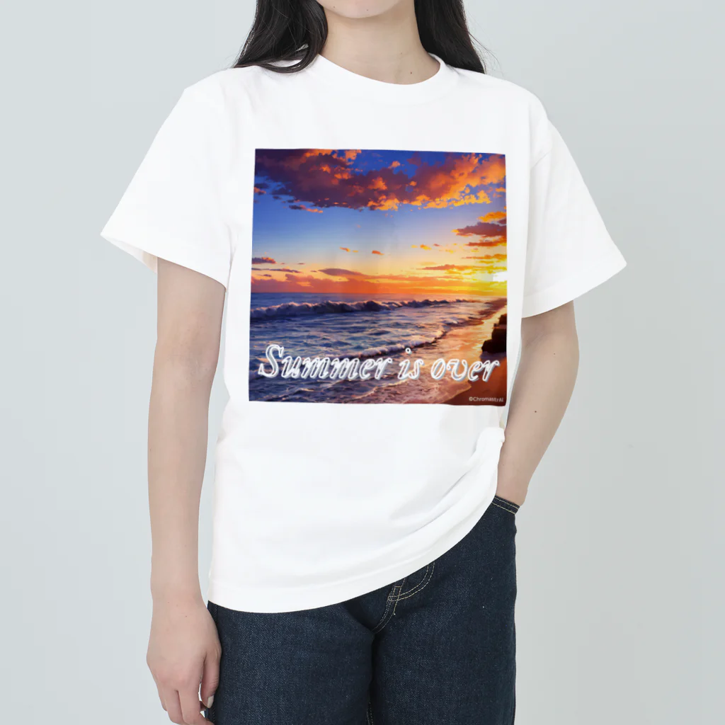 ChromastrAlの---Shoreline Farewell--- ヘビーウェイトTシャツ