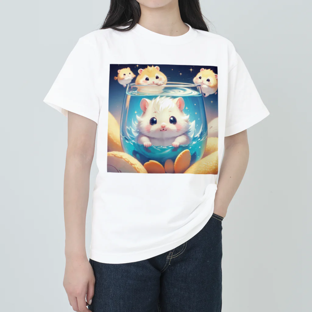 ふるふるアニマルのふるふるハムスター第三弾！ ヘビーウェイトTシャツ