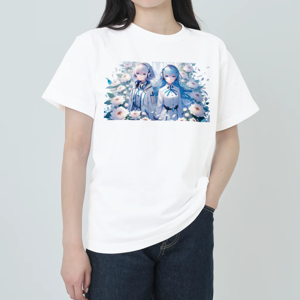 Sesilionのハーモニック・ブルーム Heavyweight T-Shirt