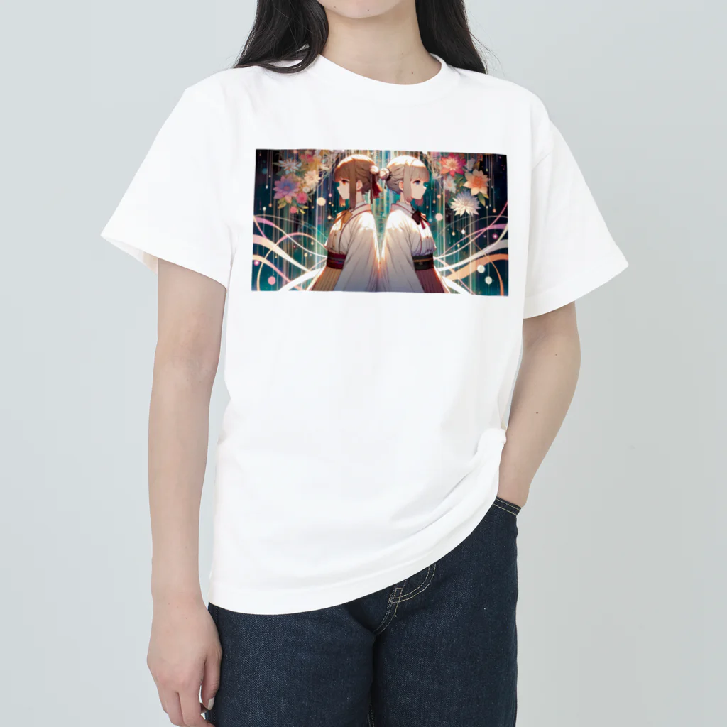 SesilionのMelody of Starry Colors ヘビーウェイトTシャツ