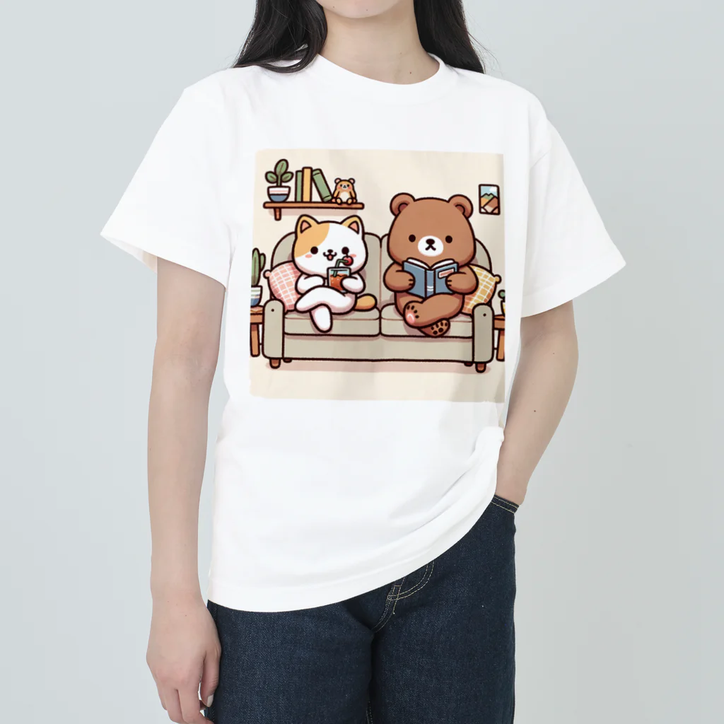 miketherockのゆるゆる休日Tシャツ Heavyweight T-Shirt