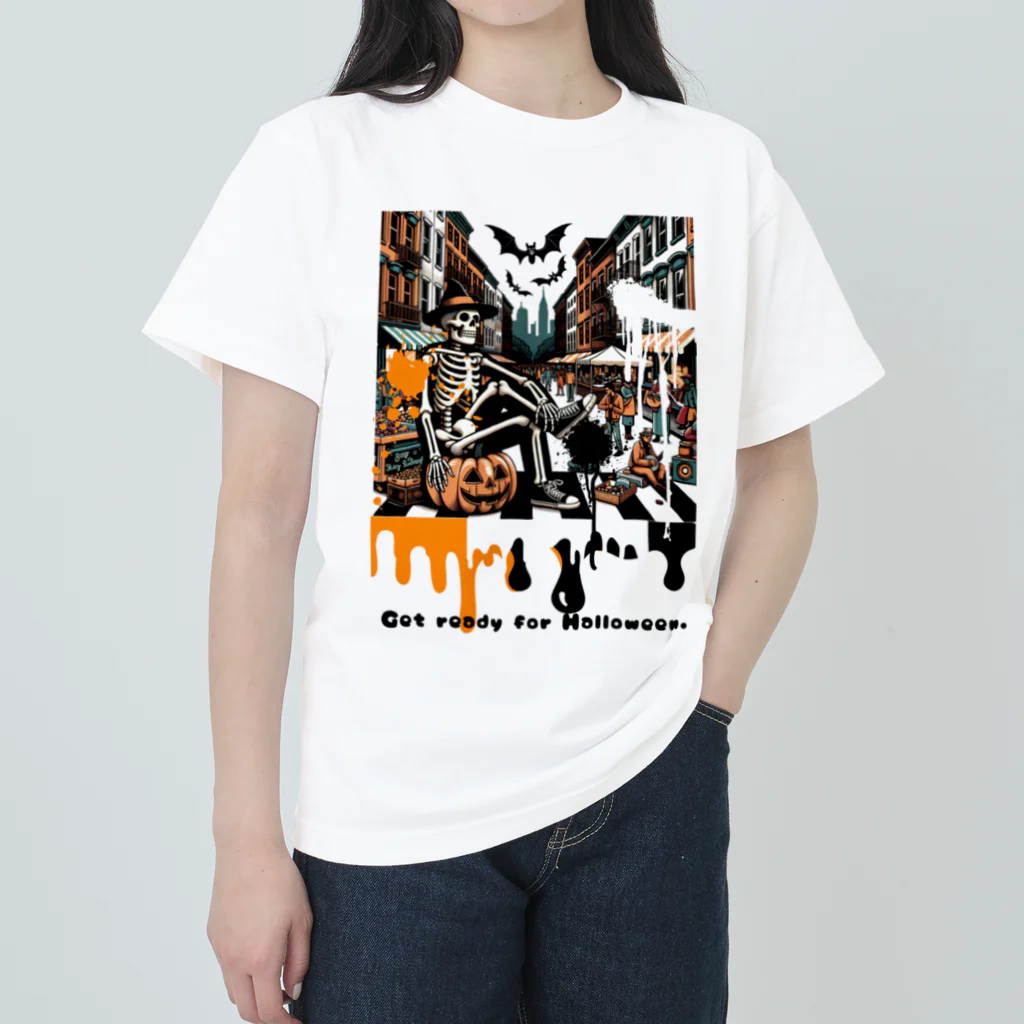 じょいちぃのGet ready for Halloween ヘビーウェイトTシャツ