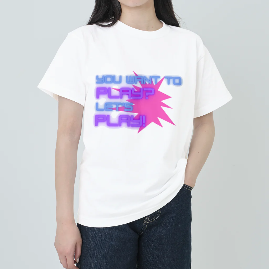 P4R4D0XパラドックスのYOU WANT TO PLAY? Heavyweight T-Shirt