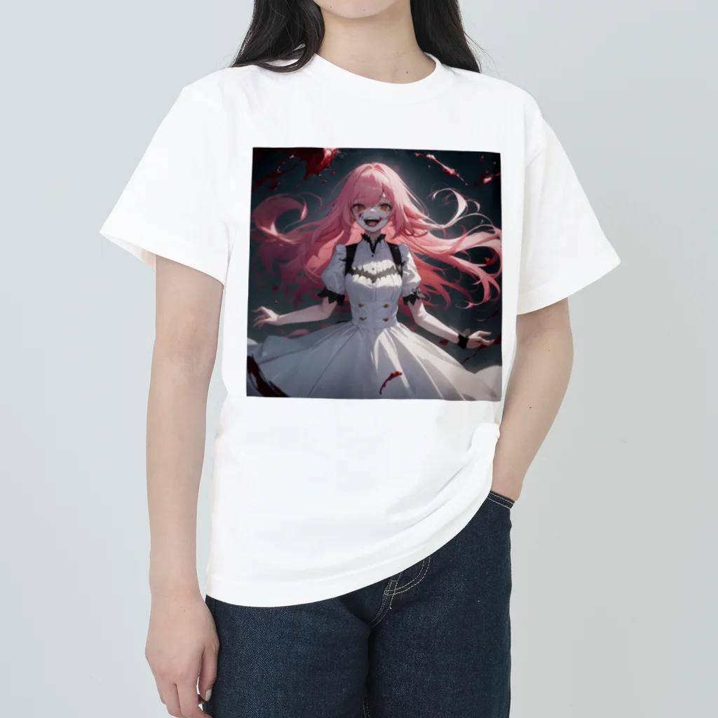 ケリンショップのゾンビガール ヘビーウェイトTシャツ