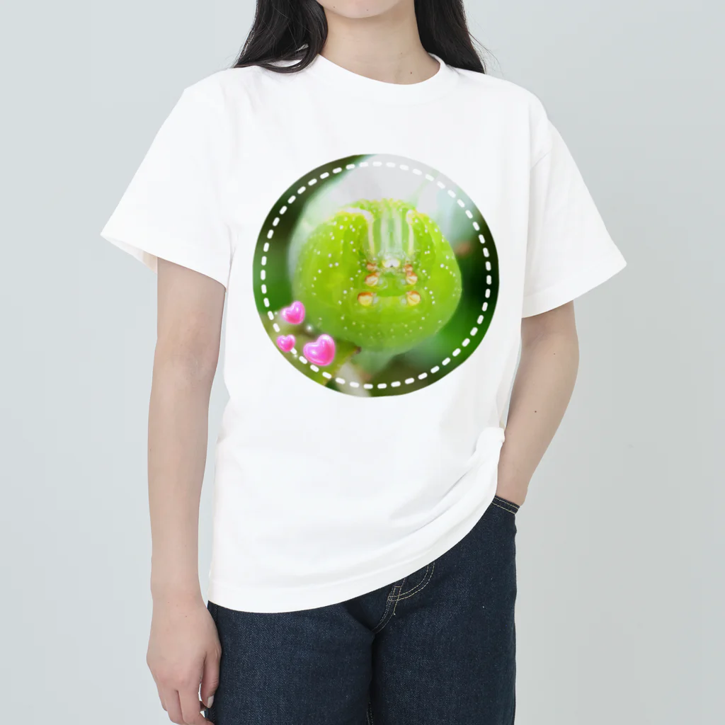 ニムニムのお部屋の幼虫はアイドル♡ Heavyweight T-Shirt