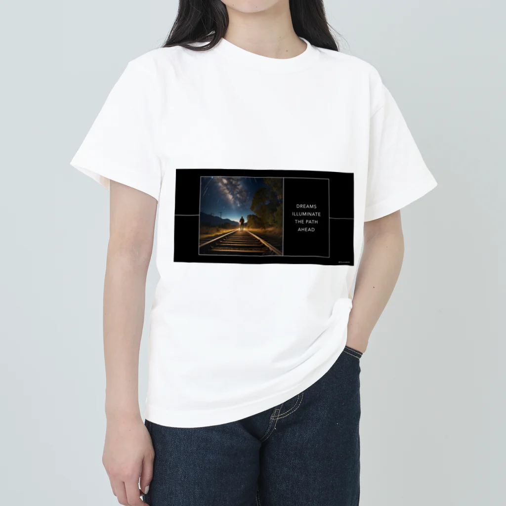 ChromastrAlのDreams Illuminate the Path Ahead Heavyweight T-Shirt