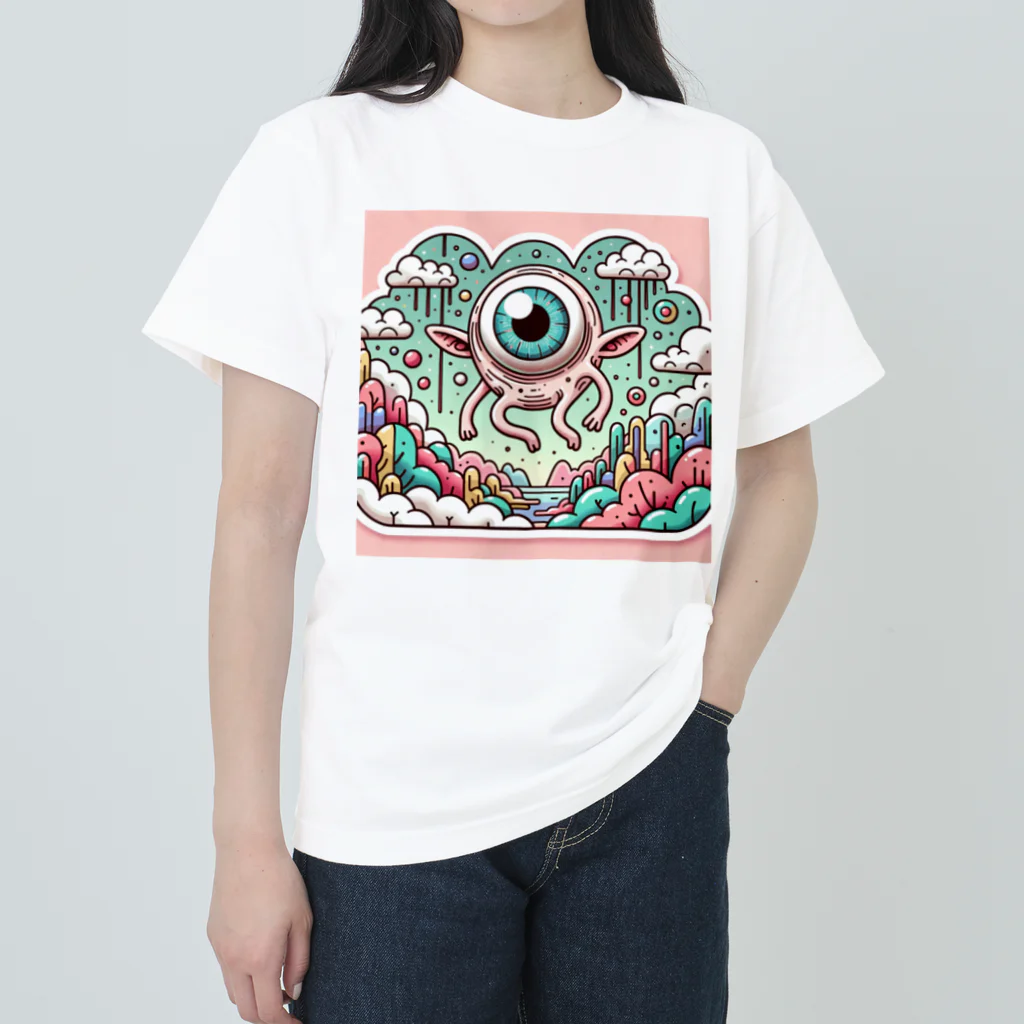 ketaketaのメルヘン怪物i【個性的】【カラフル】 ヘビーウェイトTシャツ