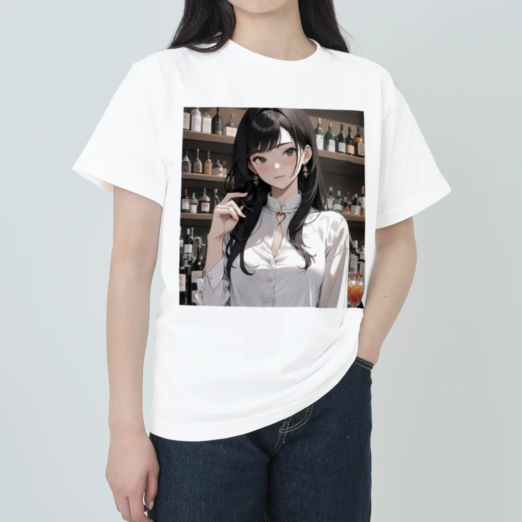 sgt-chikaraの女性バーテンダー Heavyweight T-Shirt