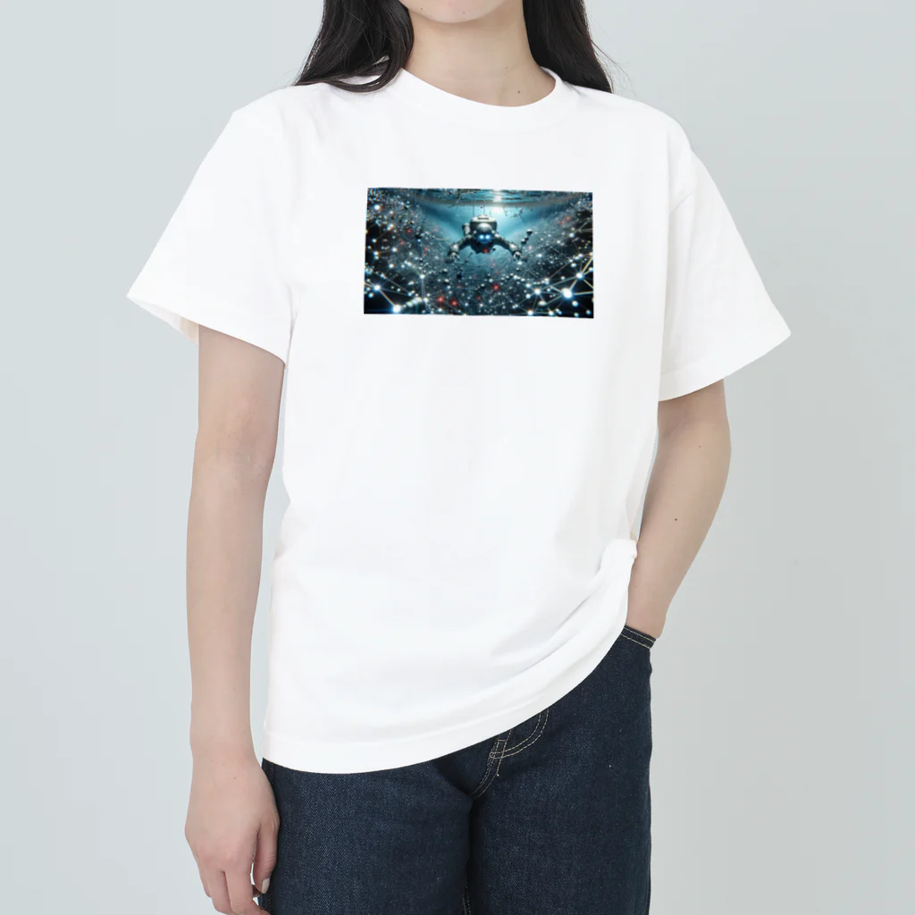 X調査隊のX調査隊 Heavyweight T-Shirt