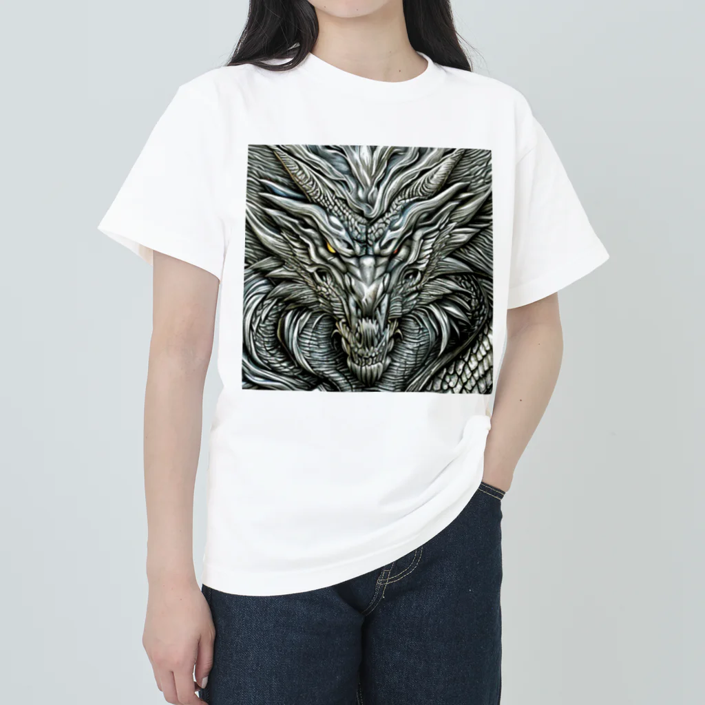 ５６アイテムズの銀龍 Heavyweight T-Shirt