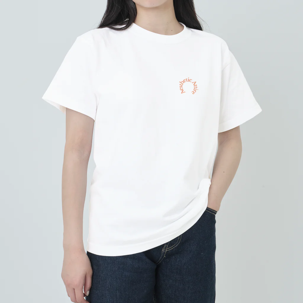 Aesthetic AttireのAesthetic Attire Heavyweight T-Shirt